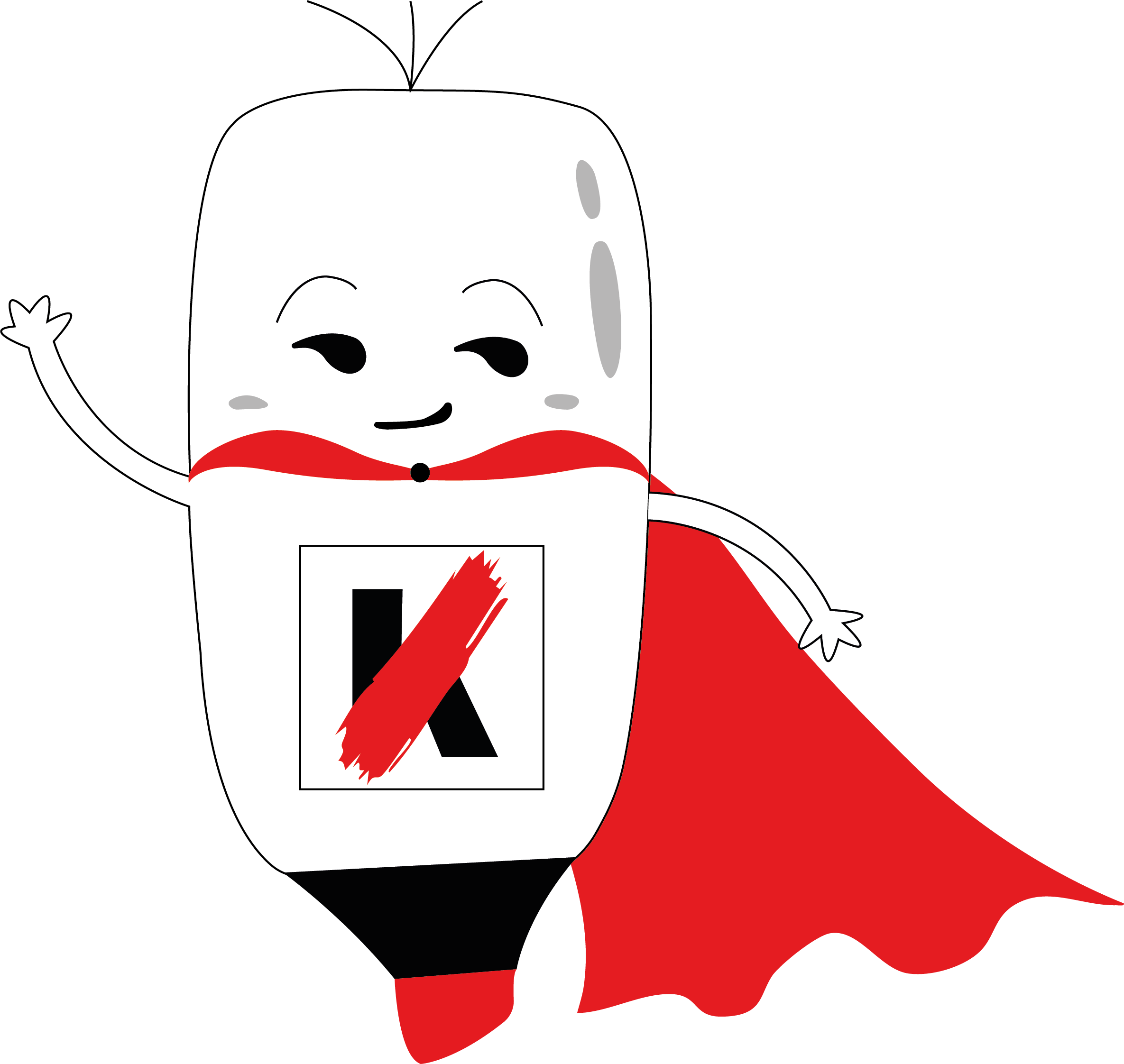 Mascotte KorrigeMan